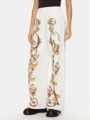 Versace Jeans Couture Spodnie dresowe 78HAA3P0 Biały Relaxed Fit. Białe jeansy damskie Versace Jeans Couture, l, bez wzorów, z bawełny. Za 569.99 zł.