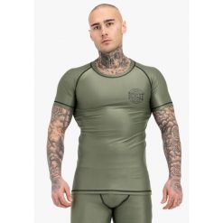 Funkcyjna koszulka termoaktywna Benlee Limehills. Czarne koszulki sportowe męskie BENLEE, bez wzorów, bez kołnierzyka, bez ramiączek. Za 195.00 zł.