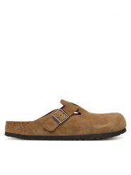 Birkenstock Klapki Boston 1032813 Brązowy. Brązowe klapki męskie Birkenstock, ze skóry. Za 694.99 zł.