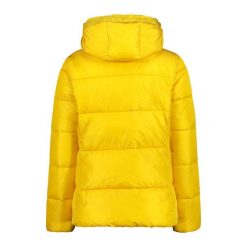 Damska kurtka z kapturem CMP. Żółte kurtki snowboardowe damskie CMP, na zimę, bez wzorów, z puchu, z kapturem, narciarskie. Za 548.50 zł.