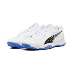 Buty do piłki ręcznej Eliminate Turbo PUMA White Bluemazing Blue. Białe buty sportowe męskie Puma, bez zapięcia, do piłki ręcznej. W wyprzedaży za 431.95 zł.