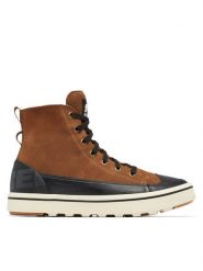 Sorel Trampki Cheyanne™ Metro II Sneak Wp 2048571242 Brązowy. Brązowe trampki męskie Sorel, bez wzorów, ze skóry, bez zapięcia. Za 439.99 zł.