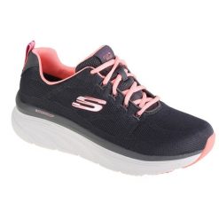Buty sportowe Sneakersy damskie, Skechers D' Lux Walker Get Oasis. Szare obuwie sportowe damskie Skechers, bez wzorów, z materiału, trekkingowe. Za 399.99 zł.