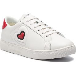 Sneakersy EMPORIO ARMANI - X3X042 XL858 A041 White/Red. Półbuty damskie marki Emporio Armani. W wyprzedaży za 789.00 zł.