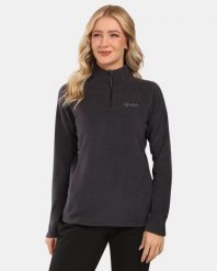 Damska bluza polarowa Kilpi ALMERI-W. Czarne bluzy damskie Kilpi, bez wzorów, z materiału, bez kaptura. Za 215.49 zł.