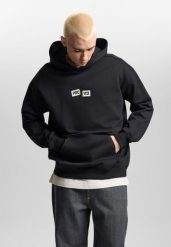 Bluza sportowa męska Prosto Crack Box z kapturem. Czarne bluzy męskie Prosto., m, bez wzorów, z bawełny, z kapturem. Za 211.99 zł.