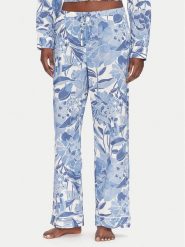 Gap Spodnie piżamowe 531506-15 Niebieski Relaxed Fit. Niebieskie piżamy damskie GAP, s, bez wzorów, z bawełny, bez ramiączek. Za 119.99 zł.