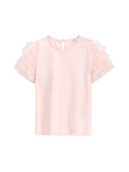 Coccodrillo T-Shirt WC5143202EJG Różowy Regular Fit. Czerwone t-shirty i topy dla dziewczynek COCCODRILLO, bez wzorów, z bawełny, bez ramiączek. Za 39.99 zł.