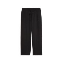 Damskie spodnie PUMA Class Straight Leg Fleece PUMA. Czarne spodnie materiałowe damskie Puma, xs, bez wzorów, z bawełny. Za 229.00 zł.