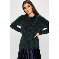 Medicine - Sweter Basic. Czarne swetry damskie MEDICINE, z dzianiny, z okrągłym kołnierzem. Za 119.90 zł.