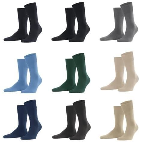 Skarpety Falke ClimaWool. Szare skarpety męskie Falke, bez wzorów, z dzianiny. Za 129.50 zł.