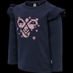 Hummel T-shirt z długim rękawem Sparkle dla dziewczynki z bawełny organicznej. Czarne t-shirty i topy dla dziewczynek Hummel, bez wzorów, z bawełny, bez ramiączek. Za 120.00 zł.