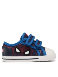 Geox Tenisówki SPIDER-MAN B Kilwi B. A B35A7A 01054 C0735 M Granatowy. Niebieskie buty sportowe chłopięce Geox, bez wzorów, z materiału, bez zapięcia, tenisowe. Za 199.99 zł.