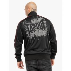 Kurtka z dresu Tapout Tarziana. Czarne kurtki męskie TAPOUT, m, bez wzorów, z dresówki, bez kaptura. Za 266.00 zł.