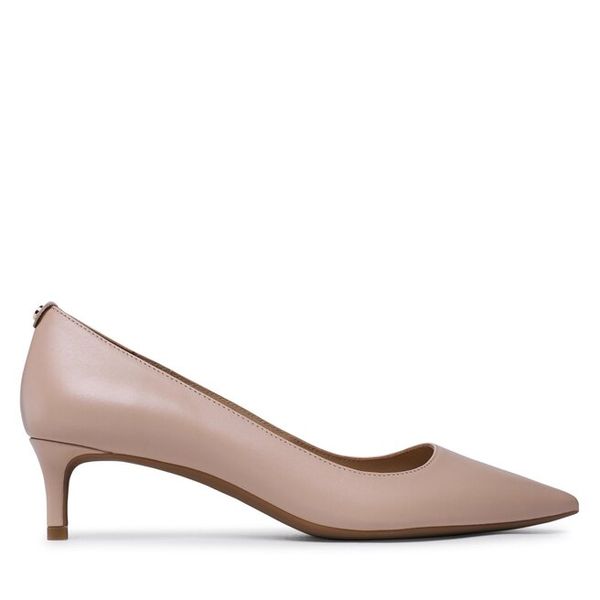 Czółenka MICHAEL Michael Kors. Brązowe czółenka damskie MICHAEL Michael Kors, bez wzorów, bez obcasa, bez zapięcia. Za 574.99 zł.