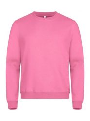 Clique Miami Roundneck — bluza z bawełny i recyklingowanego poliestru. Czerwone bluzy męskie CLIQUE, m, bez wzorów, z bawełny, bez kaptura. Za 165.72 zł.