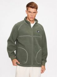 New Balance Polar Athletics Polar Fleece Full Zip MJ33503 Zielony Regular Fit. Zielone bluzy męskie New Balance, l, bez wzorów, z polaru, bez kaptura. Za 279.99 zł.