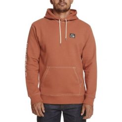 Bluza sportowa męska Quiksilver The Original. Brązowe bluzy męskie Quiksilver, m, bez wzorów, z bawełny, bez kaptura. Za 165.00 zł.