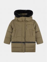 Karl Lagerfeld Kids Kurtka zimowa Z16167 D Khaki Regular Fit. Brązowe buty zimowe dziewczęce Karl Lagerfeld Kids, bez wzorów, z syntetyku, bez zapięcia. Za 809.99 zł.