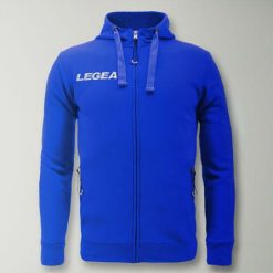 Junior Bluza Sarajevo z kapturem Jasnoniebieska. Niebieskie bluzy męskie Legea, m, bez wzorów, z bawełny, z kapturem. W wyprzedaży za 180.00 zł.