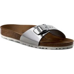 Klapki BIRKENSTOCK - Madrid 1004051 Silver. Szare klapki damskie Birkenstock, z materiału. W wyprzedaży za 249.00 zł.