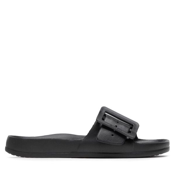 Klapki Big Star Shoes. Czarne klapki damskie BIG STAR SHOES, bez wzorów, retro, bez obcasa. Za 49.99 zł.