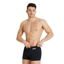 Szorty Kąpielowe Arena Team Swim Short Solid. Czarne kąpielówki męskie Arena, m, bez wzorów, do pływania. Za 98.99 zł.