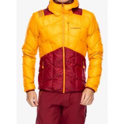 Kurtka puchowa męska La Sportiva Pinnacle Down Jkt. Brązowe kurtki męskie La Sportiva, na zimę, m, bez wzorów, z puchu, sportowe, bez kaptura. Za 938.99 zł.