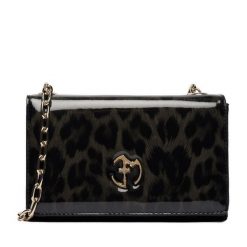 Torebka Eva Minge. Czarne kopertówki damskie Eva Minge, bez wzorów, bez dodatków. Za 199.99 zł.