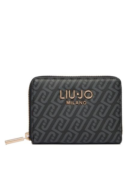 Liu Jo Portfel AF6156 E1137 Czarny. Czarne portfele damskie Liu Jo, bez wzorów. Za 249.99 zł.