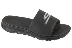Klapki na basen męskie, On-The-Go Go Consistent Sandal 2.0 - Culver. Czarne klapki męskie Skechers, z materiału, sportowe. Za 159.99 zł.