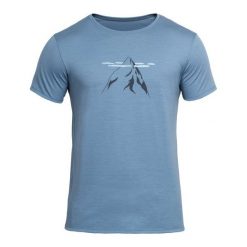 Devold Męska Koszulka Nipa Tee Błękitny S. Koszulki sportowe męskie marki Devold. Za 315.00 zł.