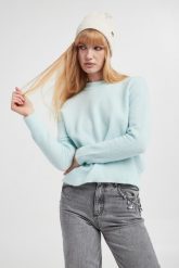 Sweter z wełną SAMSØE SAMSØE. Swetry damskie Samsøe & Samsøe, m, bez wzorów, z wełny, bez kołnierzyka, bez ramiączek, bez kaptura. W wyprzedaży za 349.50 zł.