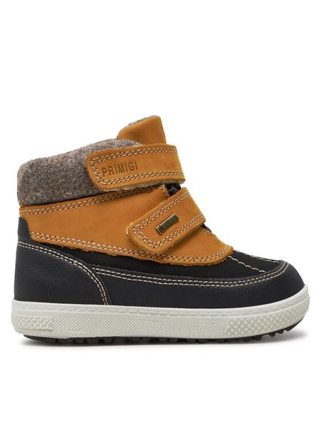 Primigi Śniegowce 6852400 S GORE-TEX Brązowy. Brązowe buty zimowe chłopięce Primigi, bez wzorów, z gore-texu, bez zapięcia. Za 239.99 zł.