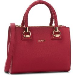 Torebka LIU JO - S Satchel Zip Manhat N68097 E0087 Red 91656. Torebki do ręki damskie marki Liu Jo. W wyprzedaży za 379.00 zł.