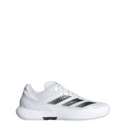 Buty Defiant Speed 2 Tennis. Białe buty sportowe męskie Adidas, z materiału, bez zapięcia, tenisowe. Za 529.00 zł.