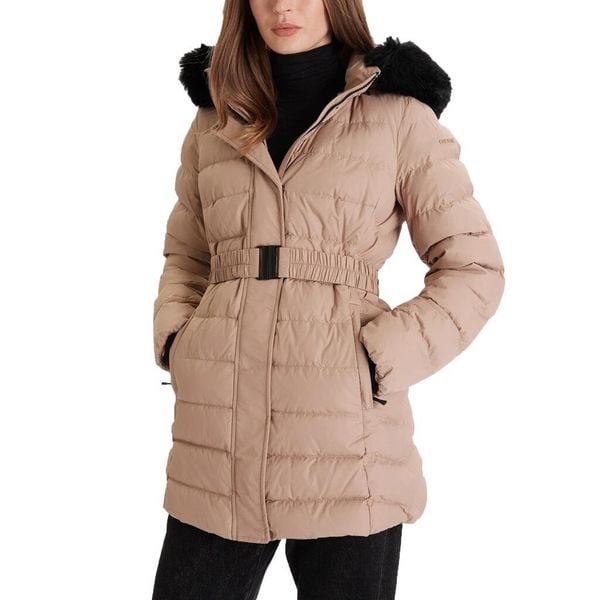 Kurtka GEOX W5626G T3152 Rose. Czerwone kurtki damskie Geox, bez wzorów, z syntetyku, bez kaptura. Za 612.99 zł.