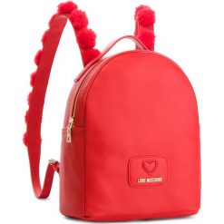 Plecak LOVE MOSCHINO - JC4287PP06KL0 Rosso. Czerwone plecaki damskie Love Moschino, ze skóry ekologicznej, eleganckie. Za 959.00 zł.