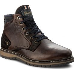 Kozaki WRANGLER - Miwouk WM172015 Dk.Brown 30. Kozaki męskie marki Wrangler. W wyprzedaży za 319.00 zł.