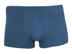 Niebieskie Klasyczne Męskie Bokserki, Bawełna z Elastanem -PAKO JEANS- Obcisłe. Niebieskie bokserki męskie Pako Jeans, m, bez wzorów, z bawełny. Za 33.00 zł.