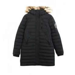 Parka damska z kapturem Superdry Fuji. Czarne parki damskie Superdry., m, bez wzorów, biznesowe, z kapturem. Za 599.10 zł.