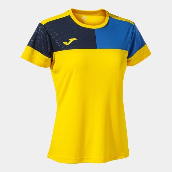 Damski jersey Joma Crew V. Niebieskie koszulki sportowe damskie Joma, l, bez wzorów, z jersey, sportowe, bez kołnierzyka. Za 153.99 zł.