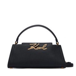 Torebka KARL LAGERFELD. Czarne torebki do ręki damskie KARL LAGERFELD, bez wzorów, klasyczne, bez dodatków. Za 1,099.00 zł.