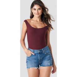 NA-KD Slip Shoulder Ribbed Body - Red,Purple. Trampki i tenisówki damskie marki NA-KD. Za 100.95 zł.