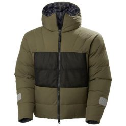 Odwracalna kurtka z kapturem Helly Hansen Arc. Szare kurtki snowboardowe damskie Helly Hansen, bez wzorów, z kapturem, narciarskie. W wyprzedaży za 1,919.50 zł.