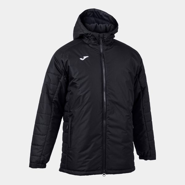 Kurtka sportowa męska Joma Cervino. Czarne bluzy męskie Joma, m, bez wzorów, z polaru, sportowe, bez kaptura. Za 231.50 zł.