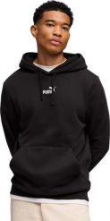 Puma Bluza męska Puma ESS Small No.1 Logo Hoodie czarna 692914 01 S. Czarne bluzy męskie Puma, m, bez wzorów, bez kaptura. Za 247.31 zł.