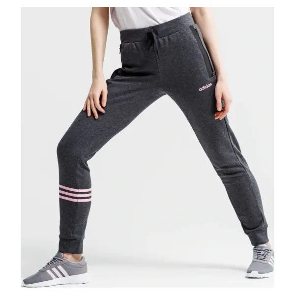 Adidas Spodnie W E Mo , szary, rozmiar L. Szare spodnie sportowe damskie Adidas, l, bez wzorów, z bawełny, na fitness i siłownię, climalite (adidas). W wyprzedaży za 159.99 zł.