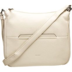 Skórzana torebka "Faro 3" w kolorze kremowym - 37 x 30 x 12 cm. Białe torby na ramię damskie marki BREE. W wyprzedaży za 409.95 zł.