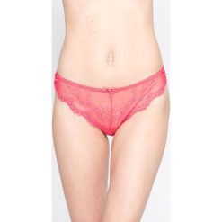 Gossard - Stringi Hibiscus. Szare stringi damskie Gossard, z elastanu. W wyprzedaży za 39.90 zł.